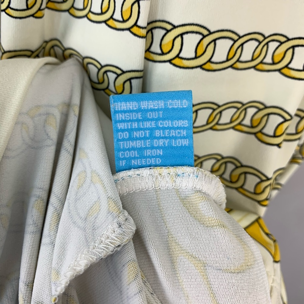 J Mclaughlin Brea Wrap Link Chain Pattern Catalina - image 6